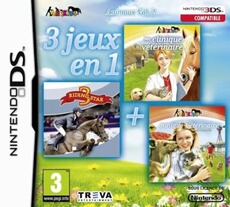 Rétrogaming Logitheque 3 jeux en 1 Volume 3 Animaux et Chevaux DS