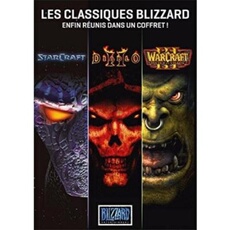 Coffret Blizzard Diablo 2 + Starcraft + Warcraft 3 + Extensions