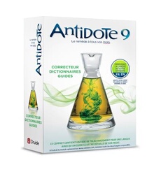Antidote 9 - Correcteur grammatical et dictionnaires pour le français ou l'anglais