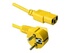 Câble d'alimentation, Rouge, Connecteur C13, IEC vers C14, CEI, 500mm Câble d'alimentation, Rouge, Connecteur C13, IEC vers C14, CEI, 500mm