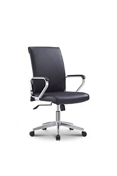 fauteuil de bureau franchi bürosessel chaise de bureau ergonomique pivotante élégante en acier similicuir cursus