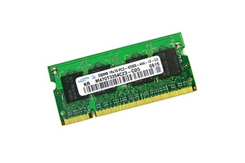 Mémoire Ram Samsung 256Mo Ram Pc Portable Samsung M470T3354Cz3-Cd5 Sodimm Ddr2 Pc2-4200S 533Mhz