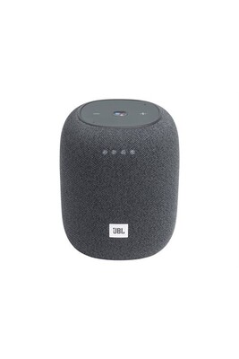 Enceinte intelligente GENERIQUE JBL LINK Music - Haut-parleur intelligent - Bluetooth, Wi-Fi - Contrôlé par application - 20 Watt - gris