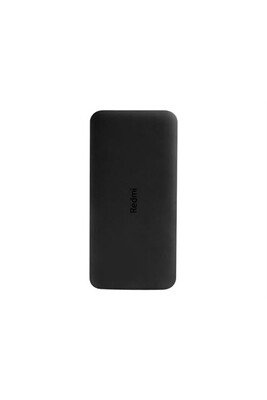 Batterie externe Xiaomi Redmi - Banque d'alimentation - 10000 mAh - 37 Wh - 10 Watt - 2.6 A - Fast Charge - 2 connecteurs de sortie (USB) - noir
