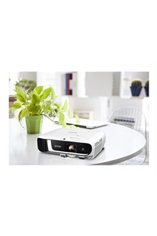 Vidéoprojecteur Epson EB-FH52 - Projecteur 3LCD - 4000 lumens (blanc) - 4000 lumens (couleur) - Full HD (1920 x 1080) - 16:9 - 1080p - 802.11n sans fil/Miracast - blanc