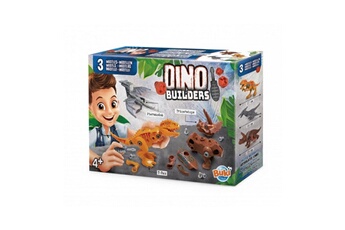 Autre jeux éducatifs et électroniques BUKI Dinos a assembler - coffret avec 3 dinosaures