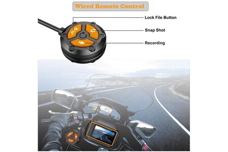 Accessoire scooter et moto Zomfom Dash cam zomfom, caméra d'enregistrement étanche pour moto | Darty dash cam darty