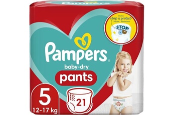 Couche bébé Pampers Pampers baby-dry pants taille 5 - 21 couches-culottes