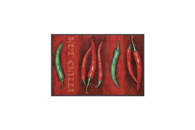 Rouge Tapis Hot Chilli 50x75 Wash+Dry 