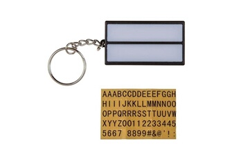 Accessoire de déguisement Totalcadeau Porte-clés boîte à message personnalisé led lumineux