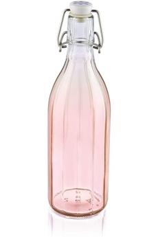 Gourde et poche à eau Leifheit Leifheit 36332 bouteille en verre facette 0,5 litre, rose