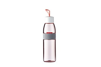 Gourde et poche à eau Mepal Rosti mepal bouteille d'eau ellipse 500 ml, plastique, nordic rose, 6,3 x 6,3 x 27 cm