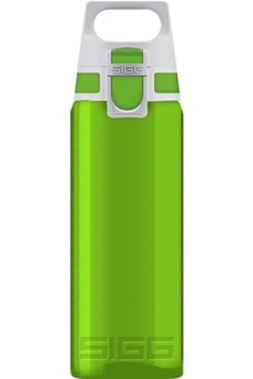 Gourde et poche à eau Sigg Gourde sigg total color green (0,6 l), bouteille étanche et sans produit toxique, gourde plastique tritan légère et très résistante
