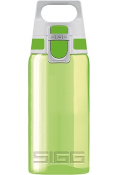Gourde et poche à eau Sigg Sigg viva one green gourde enfant (0.5 l), petite bouteille sans bpa et sans solvants, bouteille transparente, gourde écologique facile à utilise