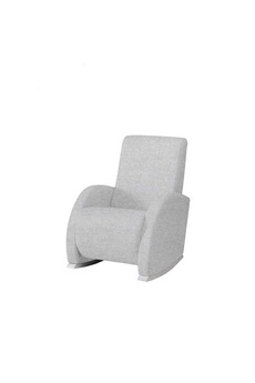 Accessoires allaitement Micuna Fauteuil d'allaitement rocking chair confort slow system - blanc soft gris