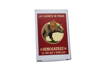 Jeux classiques Les Carnets De Pierre Jeu des 7 familles les dinosaures
