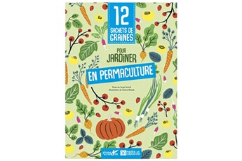 Livre d'or Plume De Carotte 12 sachets de graines pour jaridner en permaculture