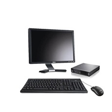 Ordinateur de bureau - ThinkCentre M93P Tiny - 8Go - 240Go SSD + Ecran 20
