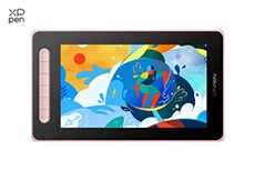 Tablette Graphique avec Ecran XPPen Artist 10 (2nd Gen) en 10 Pouces avec Stylet à Puce X3 à 8192 Niveaux - Rose