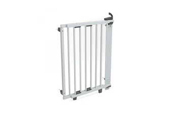 Barrière de sécurité bébé Geuther Barrière de porte pivotante en bois gris clair 58-105cm