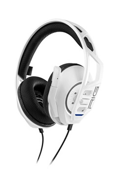 Casque gaming filaire Premium pour PS4/PS5 RIG 300 PRO HS Blanc