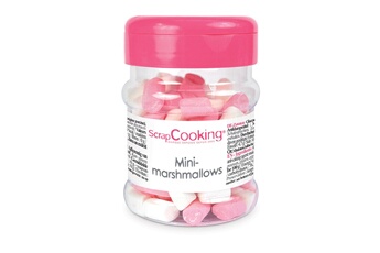 Article et décoration de fête Scrapcooking Pot de mini-marshmallows - 40 g