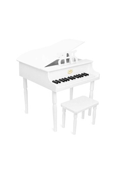 Jouets premier âge Vilac Vilac- grand piano à queue blanc, 8361