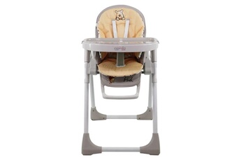 Chaises hautes et réhausseurs bébé Nania Nania - chaise haute carla de 6 a 36 mois - inclinable et réglable en hauteur - winnie exploring