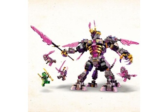 Autres jeux de construction Lego Lego ninjago 71772 le roi de cristal, ensemble avec figurines, dont lloyd, pour enfants