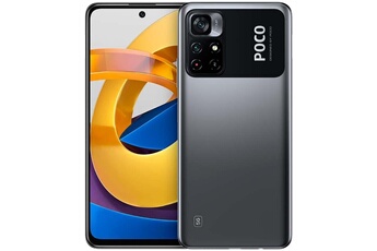 Smartphone Xiaomi Poco m4 pro k16a 6.6 pouces fhd+ mediatek dimensity 810 6go 128go android 11 noir