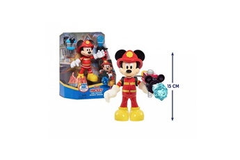 Figurine de collection Gp Toys Mickey - figurine 15 cm pompier avec accesoires