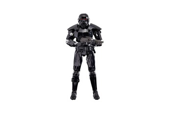 Figurine pour enfant Hasbro Star wars : the mandalorian black series - figurine deluxe 2022 dark trooper 15 cm