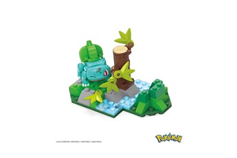Figurine pour enfant Mattel Pokémon - jeu de construction mega construx bulbasaur's forest fun
