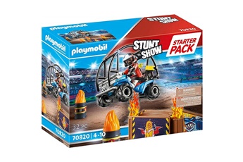 Playmobil PLAYMOBIL 70820 starter pack stuntshow avec rampe
