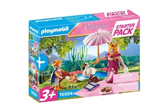 Playmobil PLAYMOBIL 70504 starter pack reine et enfant, princess