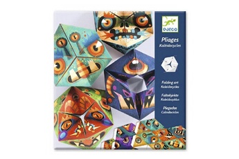 Autre jeux éducatifs et électroniques Djeco Kit origami kaleidocycle flexaffreux