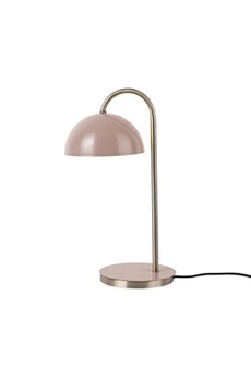 lampe de bureau present time - lampe à poser dome - rose -