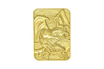 Figurine pour enfant Fanattik Yu-gi-oh ! - réplique card b. Skull dragon (plaqué or)