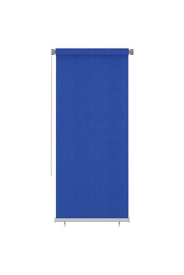 Accessoires de rideaux et store vidaXL Store roulant d'extérieur 100x230 cm Bleu PEHD