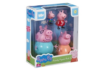 Figurine de collection Peppa Pig Peppa pig 06666 famille lot de figurines