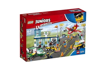 Figurine de collection Lego Lego juniors - l'aéroport city central - 10764 - jeu de construction