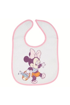 Coffret repas bébé Minnie Mouse Minnie mouse - bavoir en coton (2 pcs)