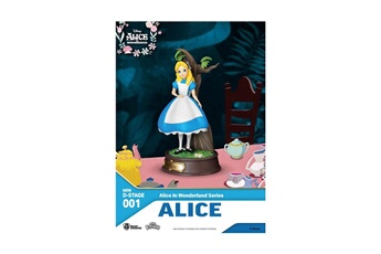 Figurine pour enfant Beast Kingdom Toys Alice au pays des merveilles - statuette mini diorama stage alice 10 cm