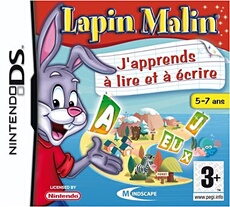 Lapin Malin, j'apprends à Lire et Ecrire