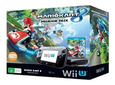 Console Wii U Premium Mario Kart 8 Pack 32 Go