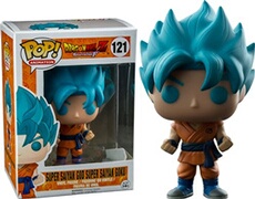 Super Saiyan Dieu Super Saiyan Goku (Bleu) Vinyle Figure 121 la figure de collecteur standard