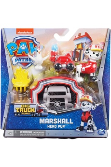 Figurine pour enfant Spin Master Spin master 6065251 - pat patrouille big truck pups hero pups marcus
