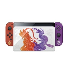 Console Switch Modèle OLED Edition Pokémon Ecarlate & Pokémon Violet