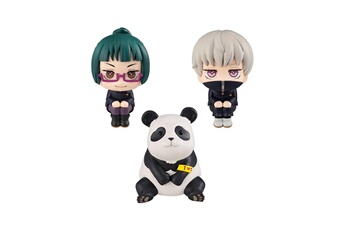 Figurine pour enfant Megahouse Jujutsu kaisen - statuettes look up maki & toge & panda limited ver. 11 cm
