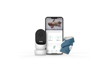 Babyphone Owlet Owlet babyphone monitor duo smart sock 3 + cam 2 - bleu sommeil